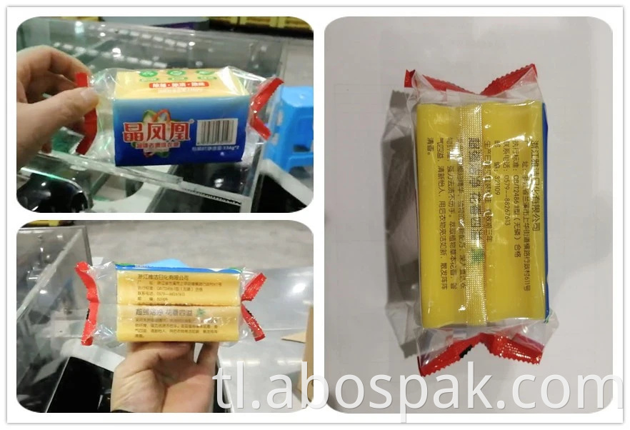 High Speed ​​Automatic Multi-Function Pillow Type Wrapping Packing Packaging Machine para sa Toilet Hotel Soap/Mask